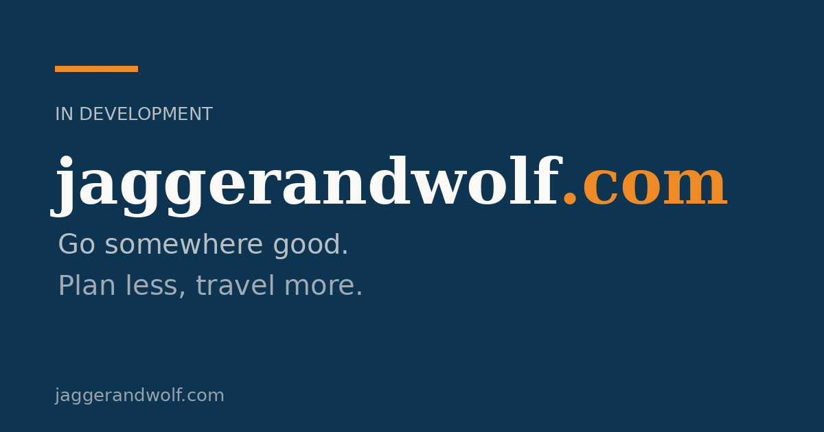 Link preview image for jaggerandwolf.com